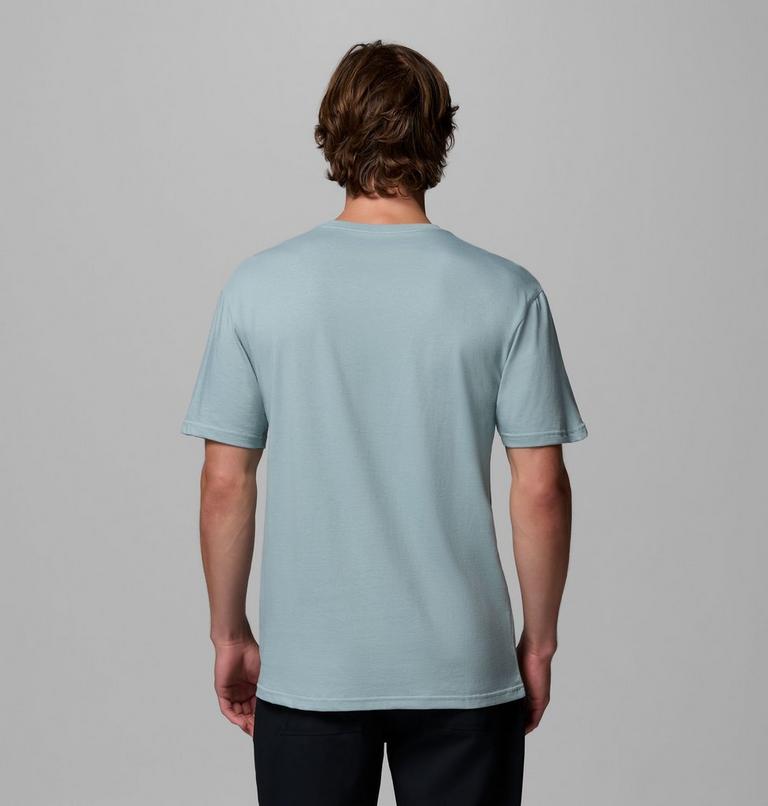 CSC Basic Logo Short Sleeve, Color: Crushed Blue, LC Gem Columbia, image 3