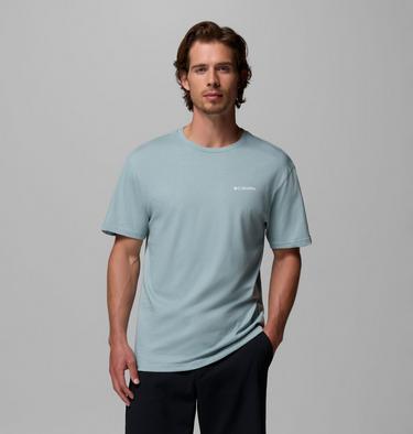 Men’s CSC Basic Logo T-Shirt, Color: Crushed Blue, LC Gem Columbia, image 13