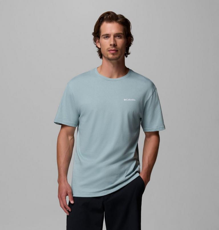 CSC Basic Logo Short Sleeve, Color: Crushed Blue, LC Gem Columbia, image 1