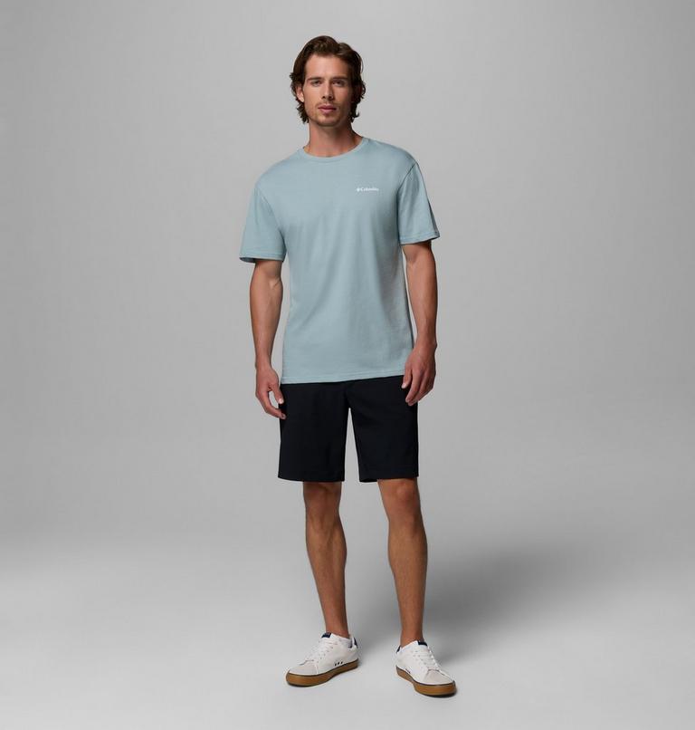 CSC Basic Logo Short Sleeve, Color: Crushed Blue, LC Gem Columbia, image 2