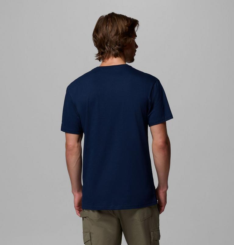 Camiseta CSC Basic Logo para hombre, Color: Collegiate Navy, White, image 3