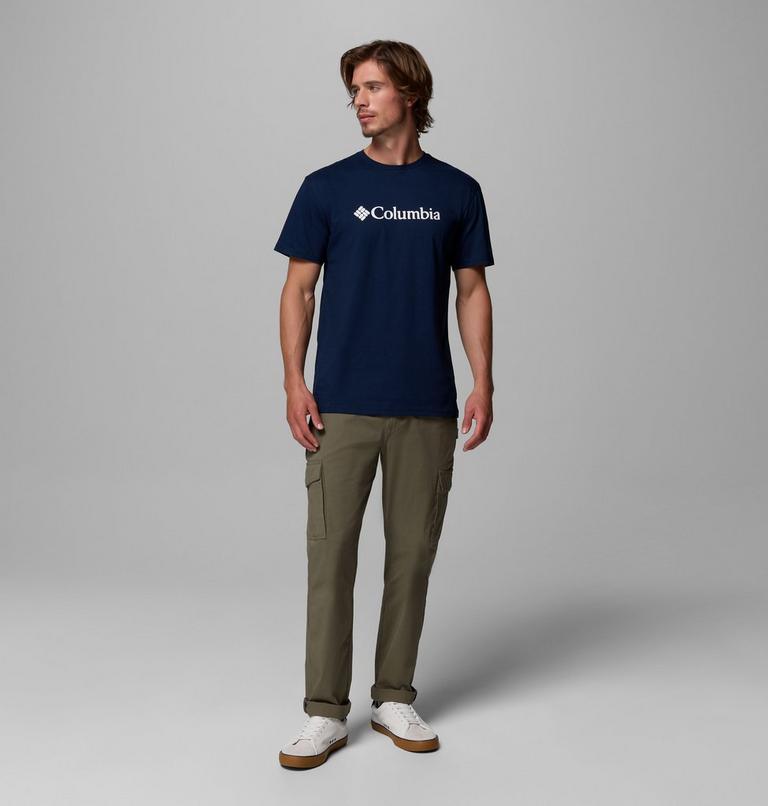 Camiseta CSC Basic Logo para hombre, Color: Collegiate Navy, White, image 2