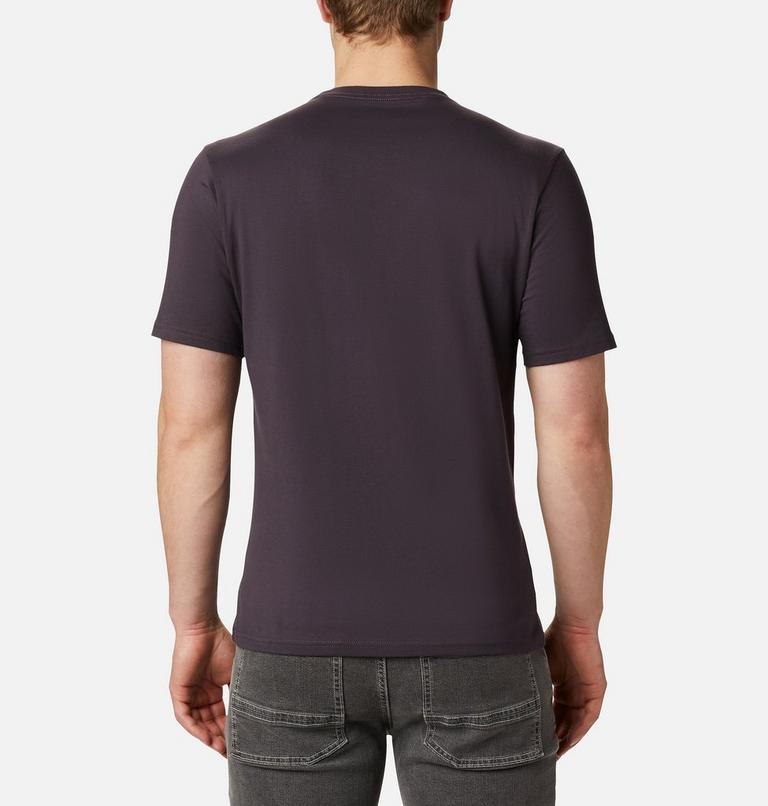 Men’s CSC Basic Logo T-Shirt, Color: Dark Purple, image 2