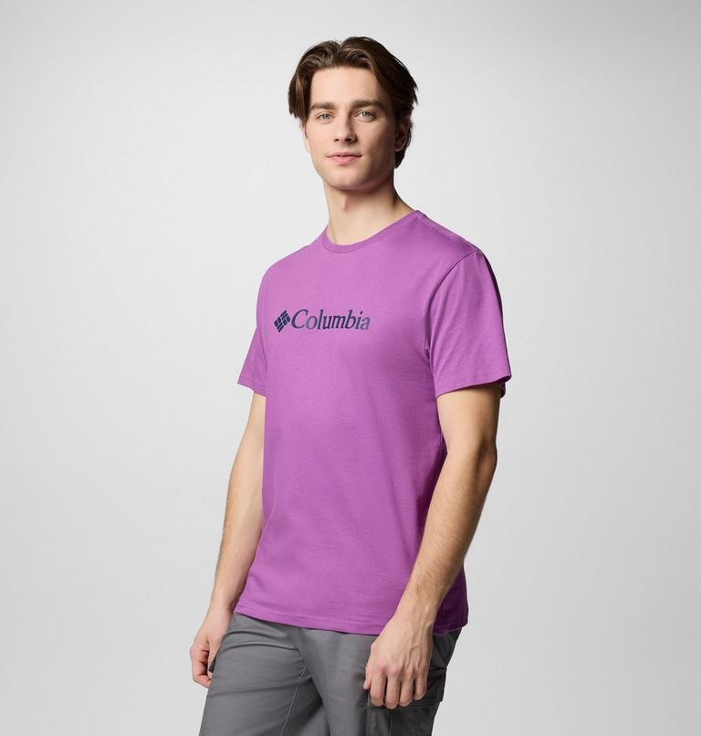Camiseta CSC Basic Logo para hombre, Color: Razzle, CSC Branded, image 4