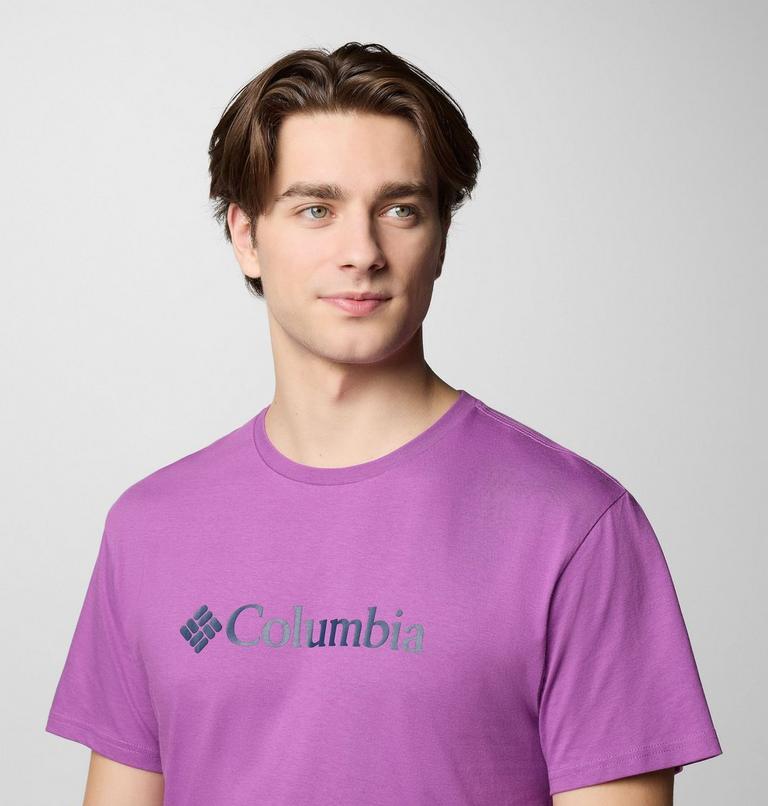 Camiseta CSC Basic Logo para hombre, Color: Razzle, CSC Branded, image 5