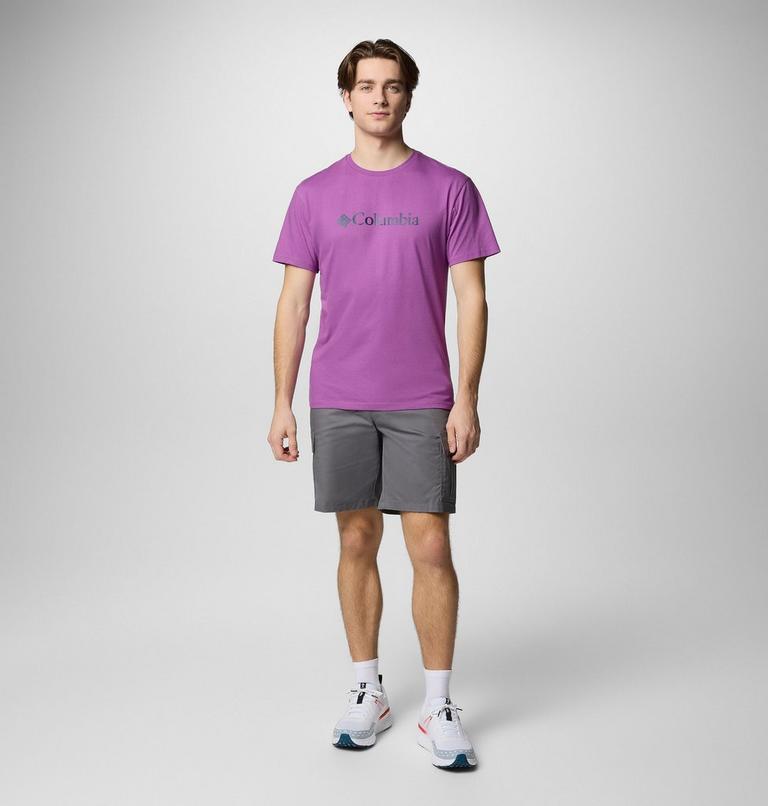 Camiseta CSC Basic Logo para hombre, Color: Razzle, CSC Branded, image 2