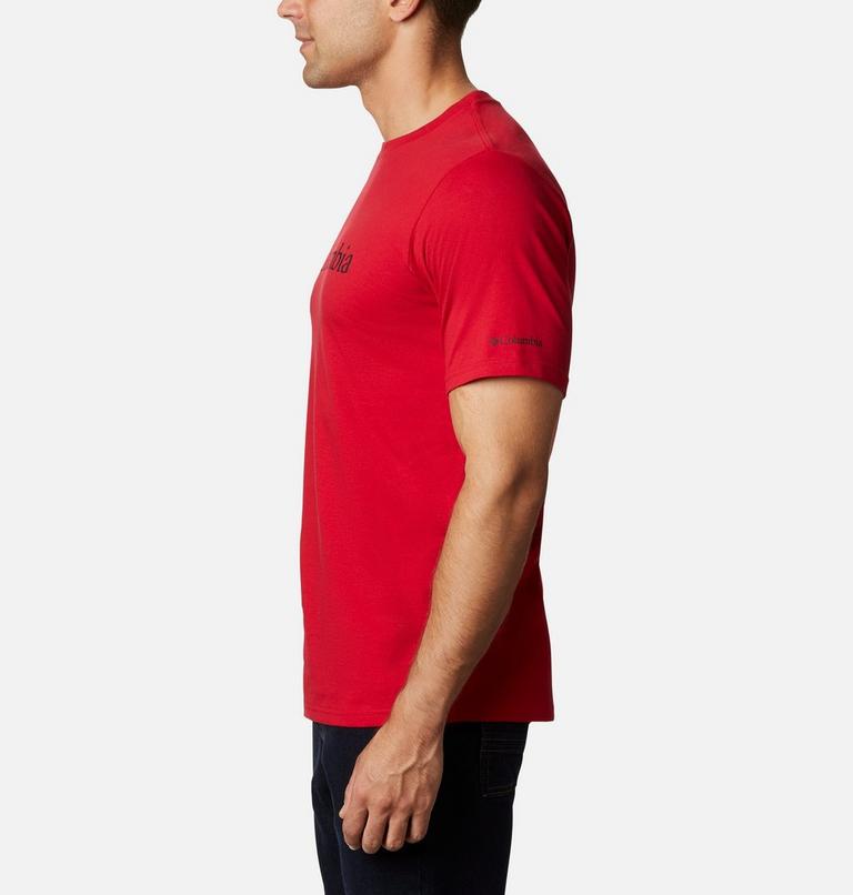 Men’s CSC Basic Logo T-Shirt, Color: Mountain Red, image 3