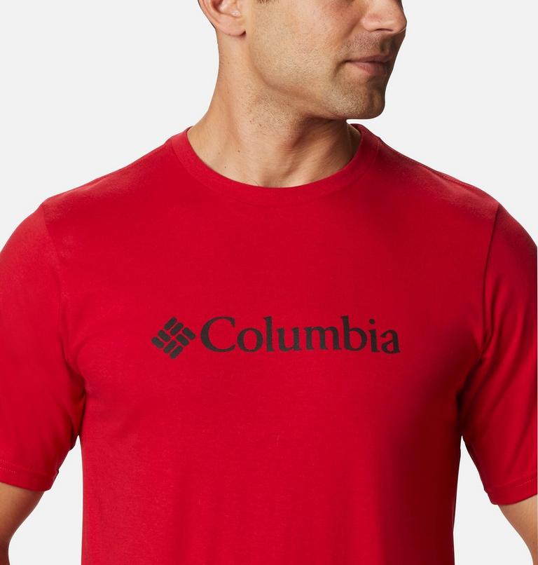 Men’s CSC Basic Logo T-Shirt, Color: Mountain Red, image 4