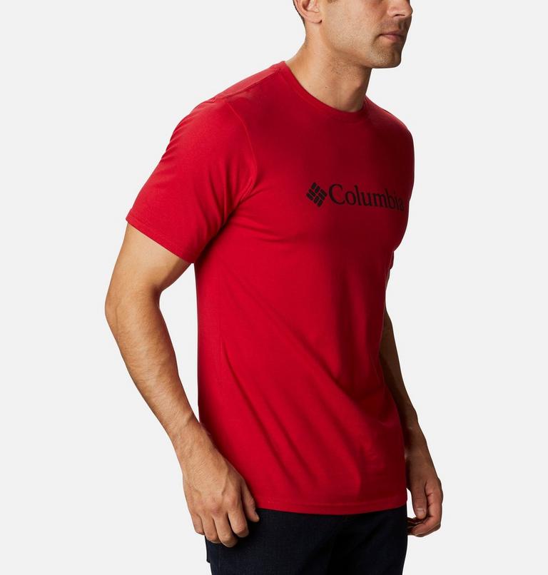 Men’s CSC Basic Logo T-Shirt, Color: Mountain Red, image 5