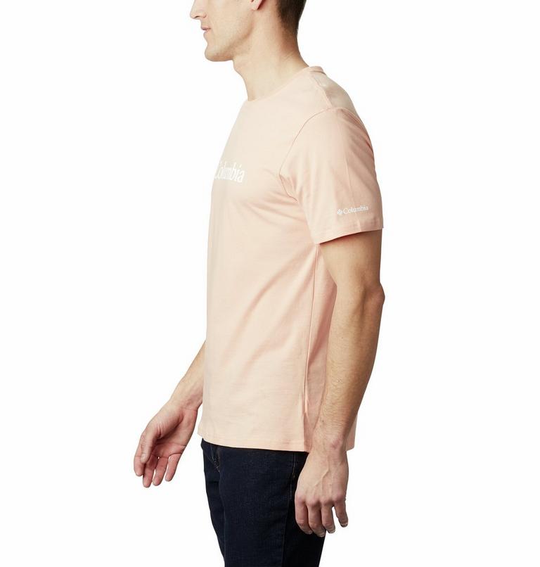 Men’s CSC Basic Logo T-Shirt, Color: Light Coral, image 3