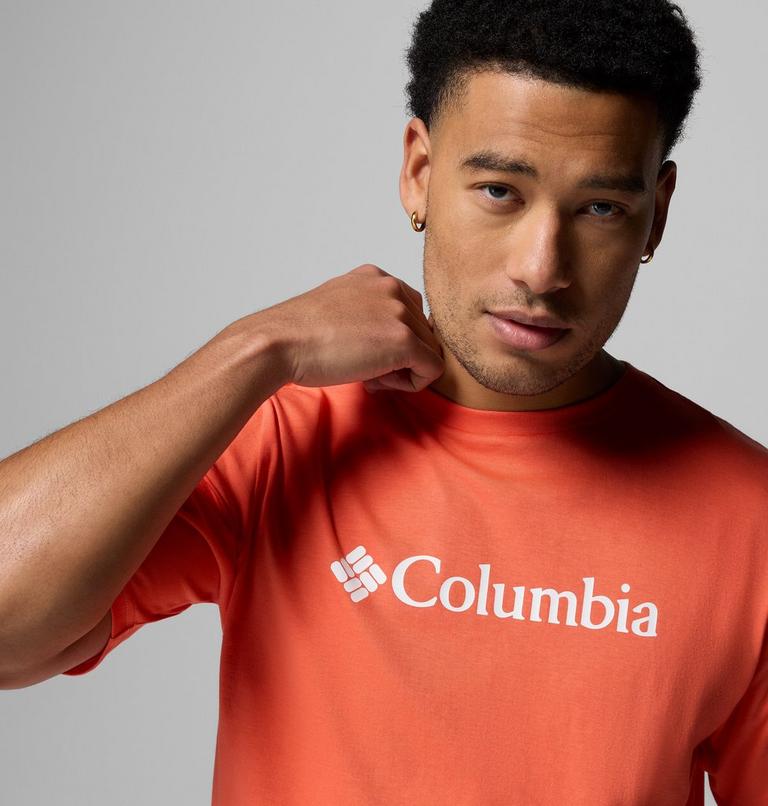CSC Basic Logo Short Sleeve, Color: Zing, Gem Columbia 9in, image 5