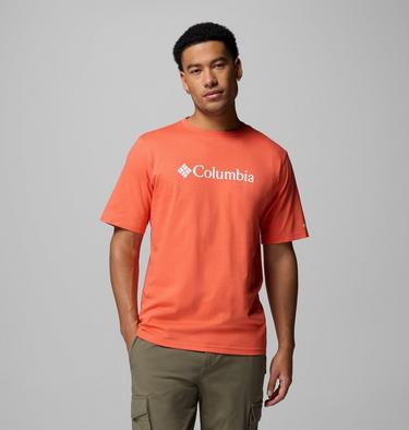 Men’s CSC Basic Logo T-Shirt, Color: Zing, Gem Columbia 9in, image 1
