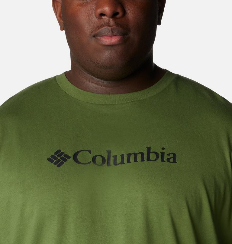 Camiseta de algod&oacute;n org&aacute;nico Basic Logo para hombre - Tallas grandes, Color: Canteen, CSC Branded, image 4