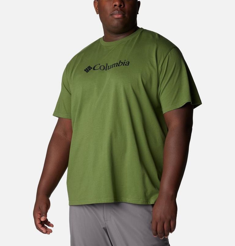 Camiseta de algod&oacute;n org&aacute;nico Basic Logo para hombre - Tallas grandes, Color: Canteen, CSC Branded, image 5