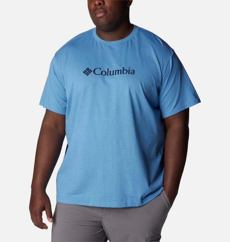 Camiseta de algod&oacute;n org&aacute;nico Basic Logo para hombre - Tallas grandes, Color: Skyler, Collegiate Navy CSC Branded, image 5