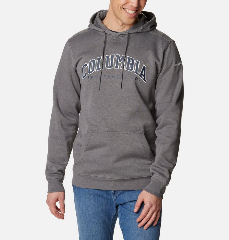 CSC Basic Logo II Hoodie | 032 | XXL, Color: City Grey Heather, CSC Varsity Arch 2, image 1