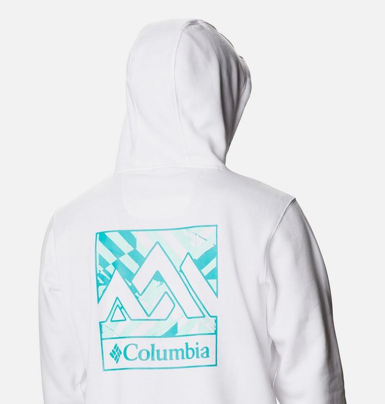 Men’s CSC Basic Logo II Hoodie, Color: White Block Print, image 5