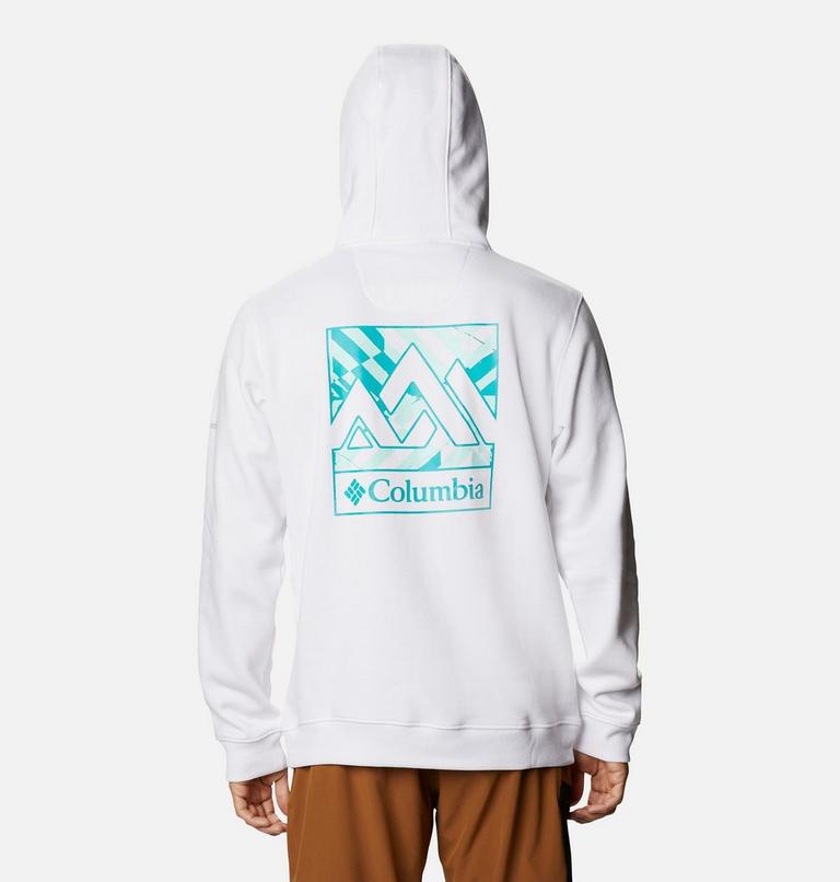 Men’s CSC Basic Logo II Hoodie, Color: White Block Print, image 2