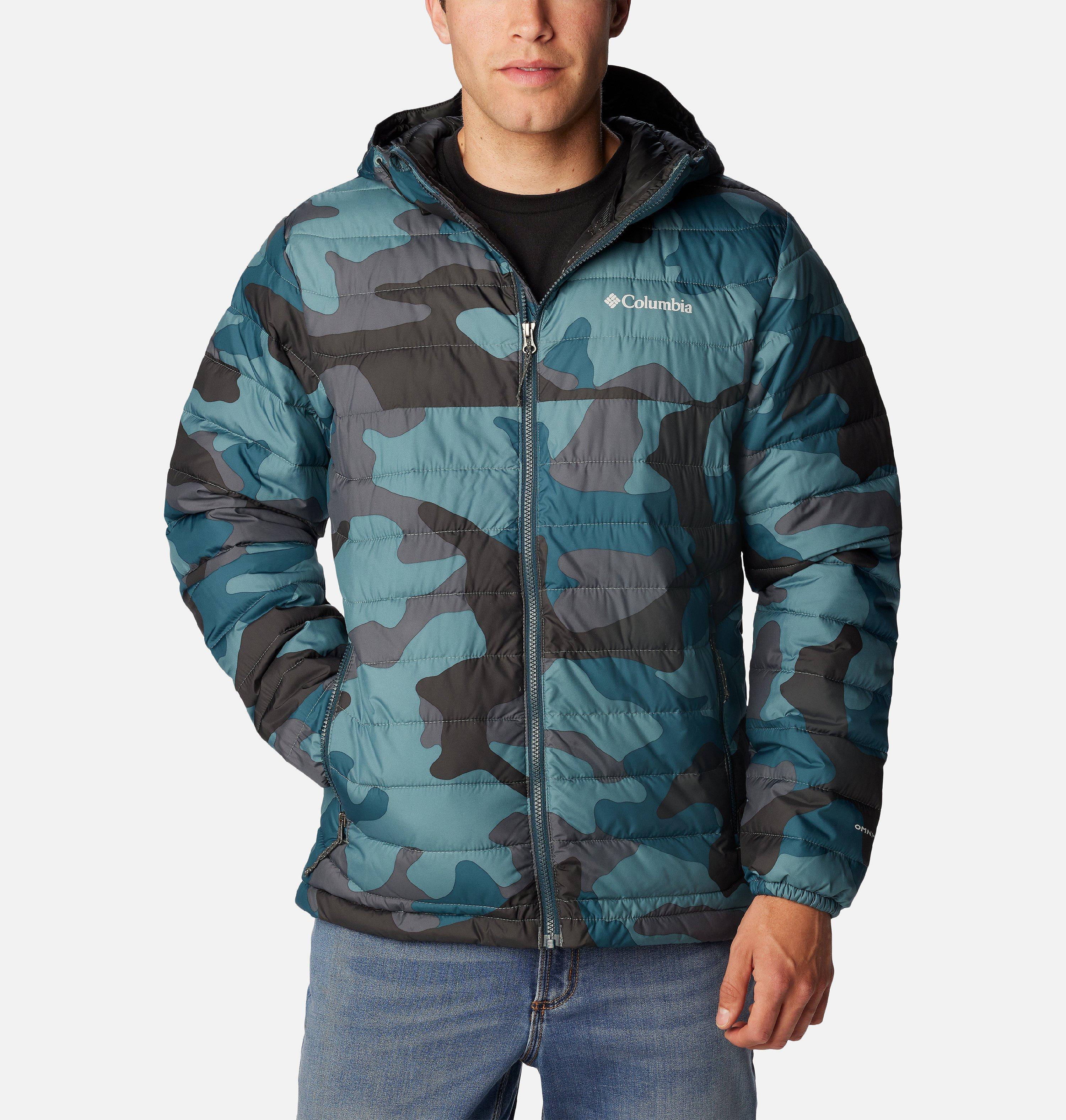 Men's Powder Lite Hooded Water-Resistant Jacket