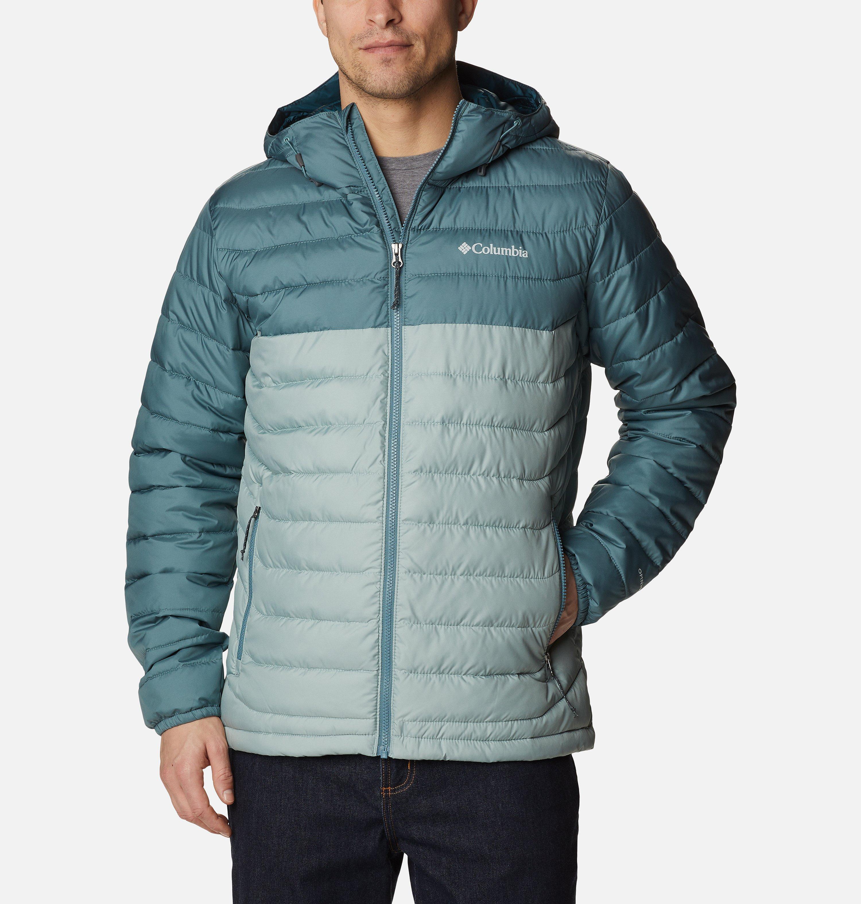 Men's Powder Lite Hooded Water-Resistant Jacket