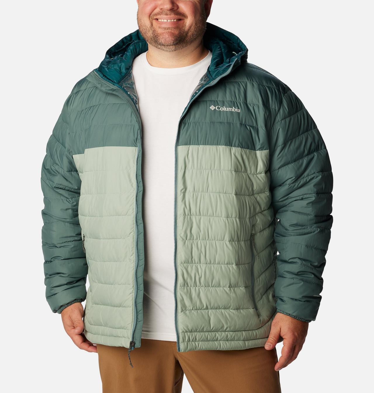Men’s Powder Lite™ Hooded Insulated Jacket - Big 8