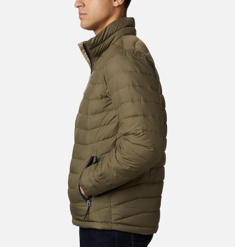 Men&rsquo;s Powder Lite Insulated Jacket, Color: Stone Green, image 3
