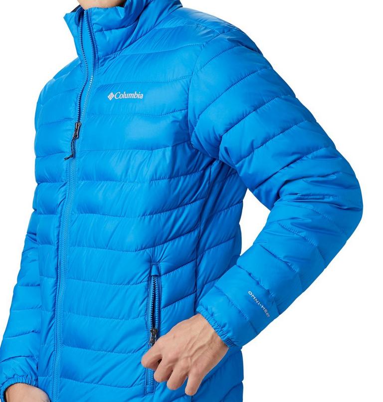Men&rsquo;s Powder Lite Insulated Jacket, Color: Azure Blue, image 3