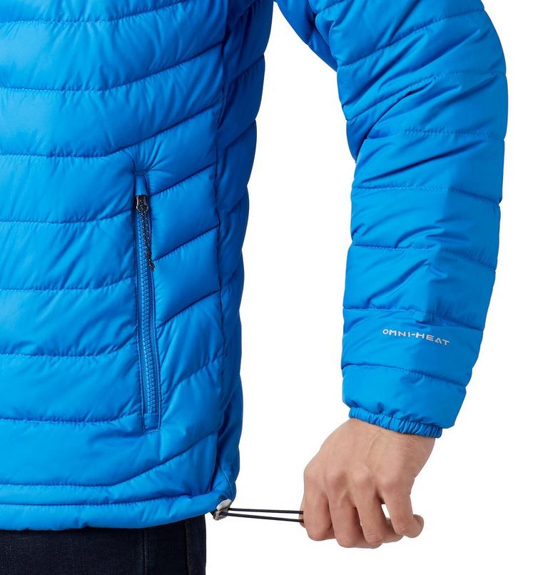 Men&rsquo;s Powder Lite Insulated Jacket, Color: Azure Blue, image 5