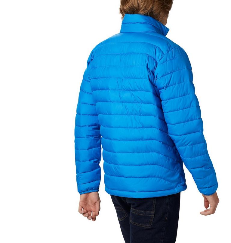 Men&rsquo;s Powder Lite Insulated Jacket, Color: Azure Blue, image 2