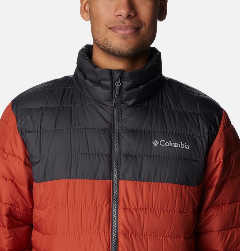 Powder Lite Jacket | 849 | M, Color: Warp Red, Shark, image 4