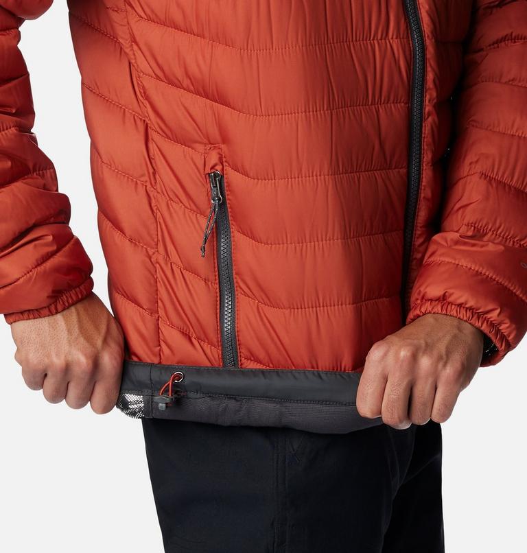 Powder Lite Jacket | 849 | M, Color: Warp Red, Shark, image 7