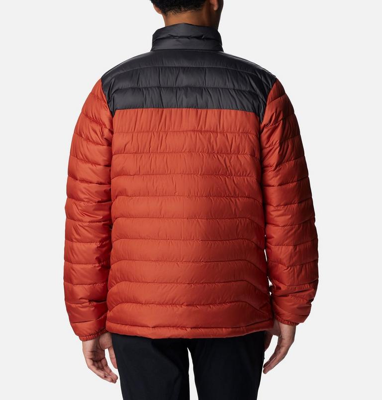 Powder Lite Jacket | 849 | M, Color: Warp Red, Shark, image 2