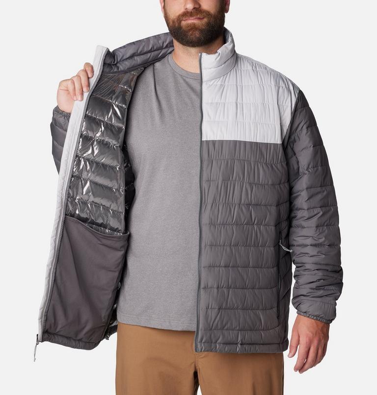 Powder Lite Jacket | 024 | 4X, Color: City Grey, Nimbus Grey, image 5