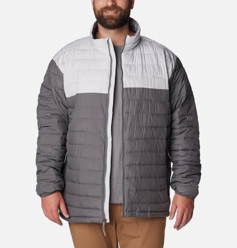 Powder Lite Jacket | 024 | 4X, Color: City Grey, Nimbus Grey, image 8