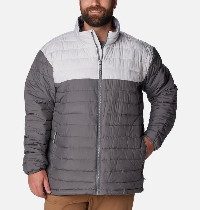 Powder Lite Jacket | 024 | 4X, Color: City Grey, Nimbus Grey, image 1
