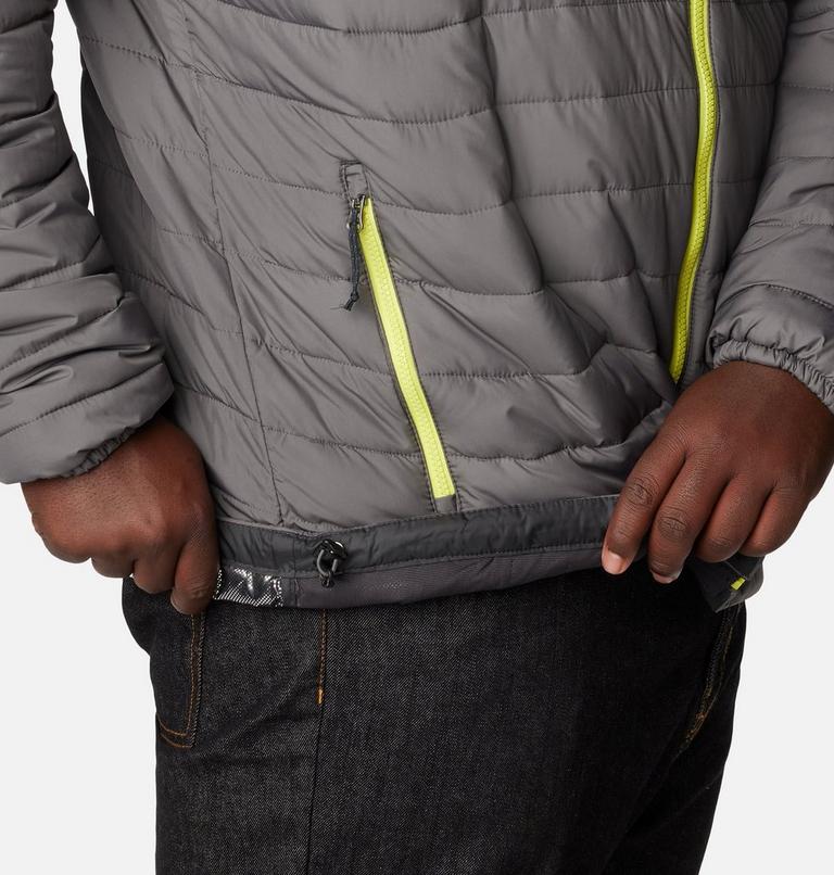 Powder Lite Jacket | 027 | 1X, Color: City Grey, Shark, image 7