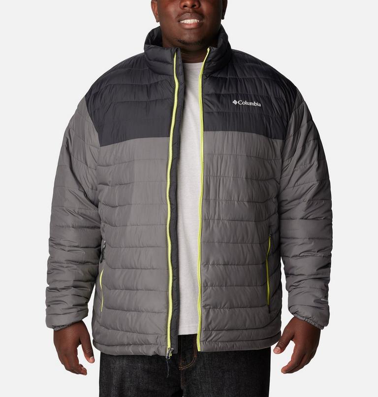 Powder Lite Jacket | 027 | 1X, Color: City Grey, Shark, image 8