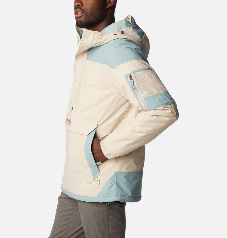 Men's Challenger Pullover Anorak, Color: Dark Stone, Stone Blue, image 3
