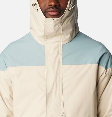 Men's Challenger Insulated Anorak, Color: Dark Stone, Stone Blue, image 4