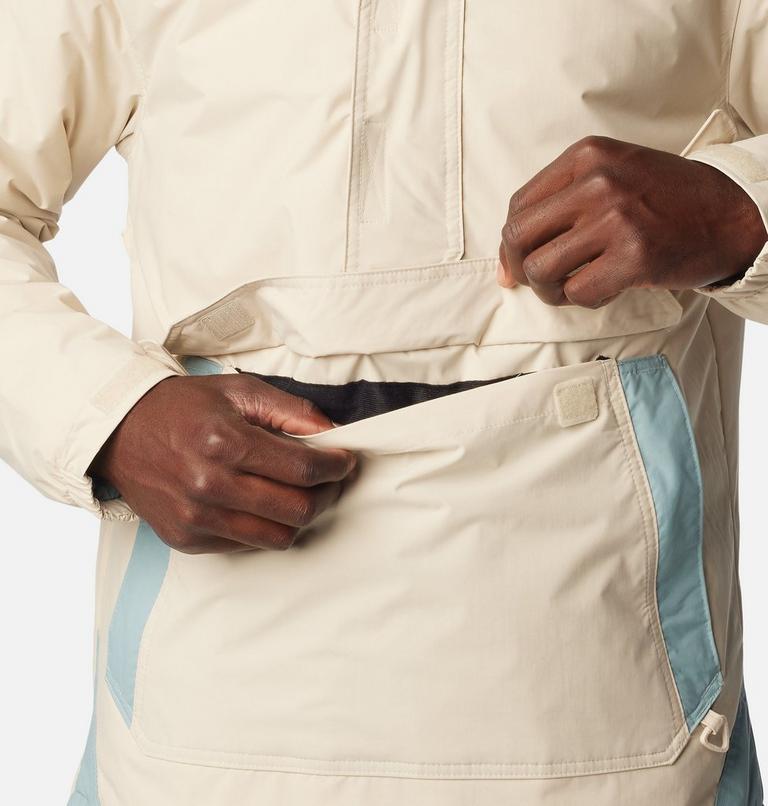 Men's Challenger Pullover Anorak, Color: Dark Stone, Stone Blue, image 6