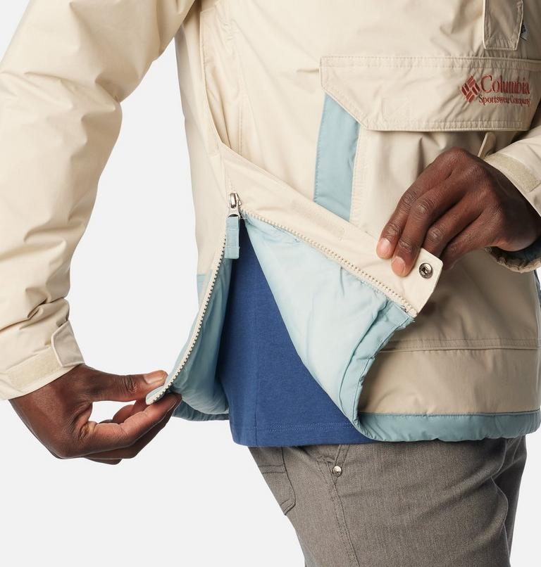 Men's Challenger Pullover Anorak, Color: Dark Stone, Stone Blue, image 8