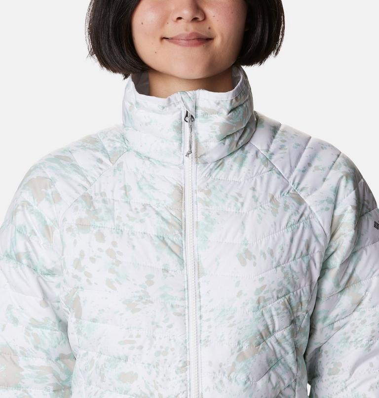 Powder Lite Jacket | 102 | S, Color: White Flurries Print, image 4