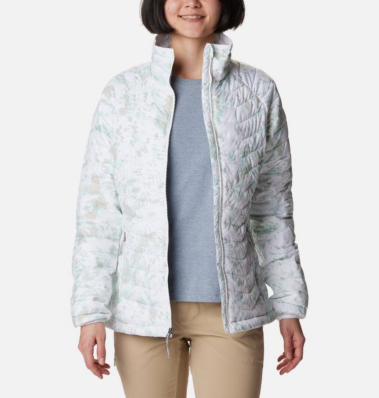 Powder Lite Jacket | 102 | S, Color: White Flurries Print, image 8