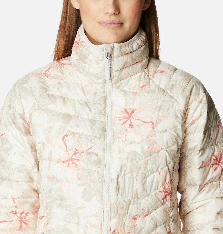 Powder Lite Jacket | 194 | XXL, Color: Chalk Aurelian Print, image 4