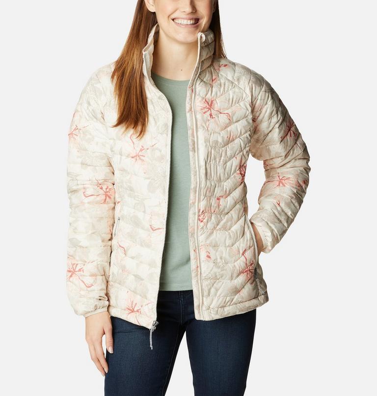 Powder Lite Jacket | 194 | XXL, Color: Chalk Aurelian Print, image 8