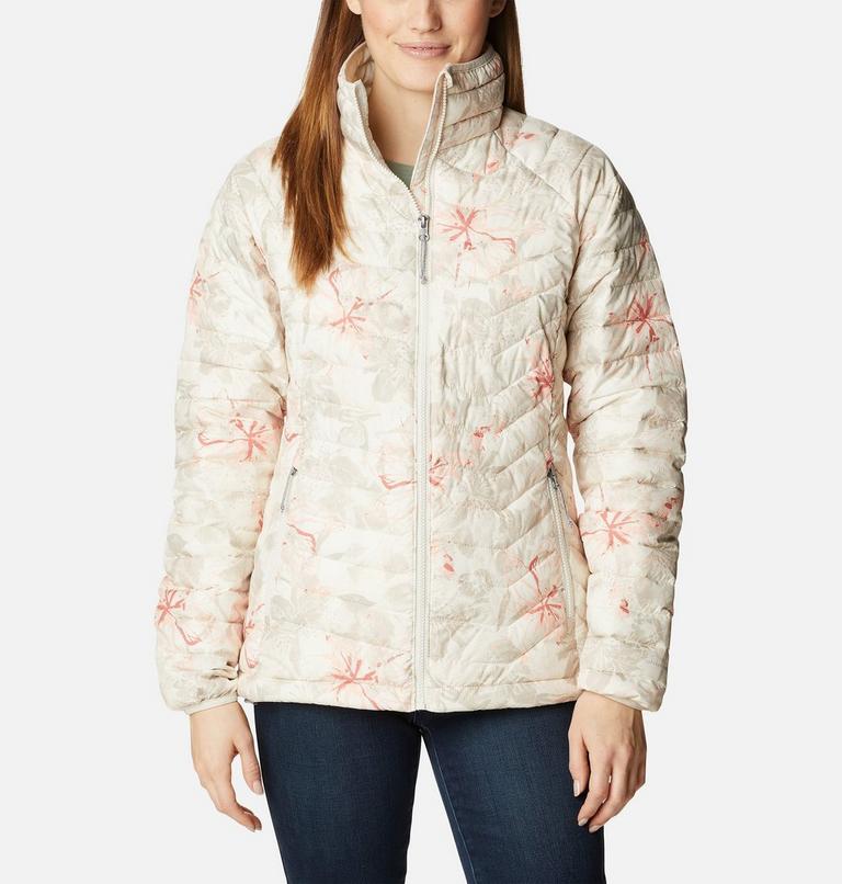 Powder Lite Jacket | 194 | XXL, Color: Chalk Aurelian Print, image 1