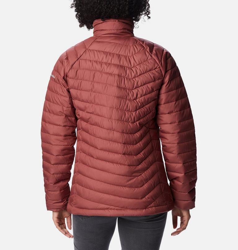 Women's Powder Lite Jacket, Color: Beetroot, image 2