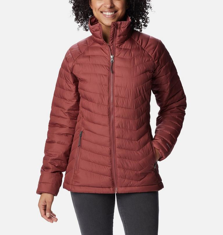 Women's Powder Lite Jacket, Color: Beetroot, image 1