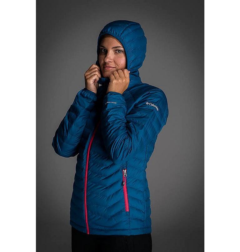 Women’s Powder Lite Insulated Hooded Jacket - 2023 COLLECTION, Color: Black, image 5