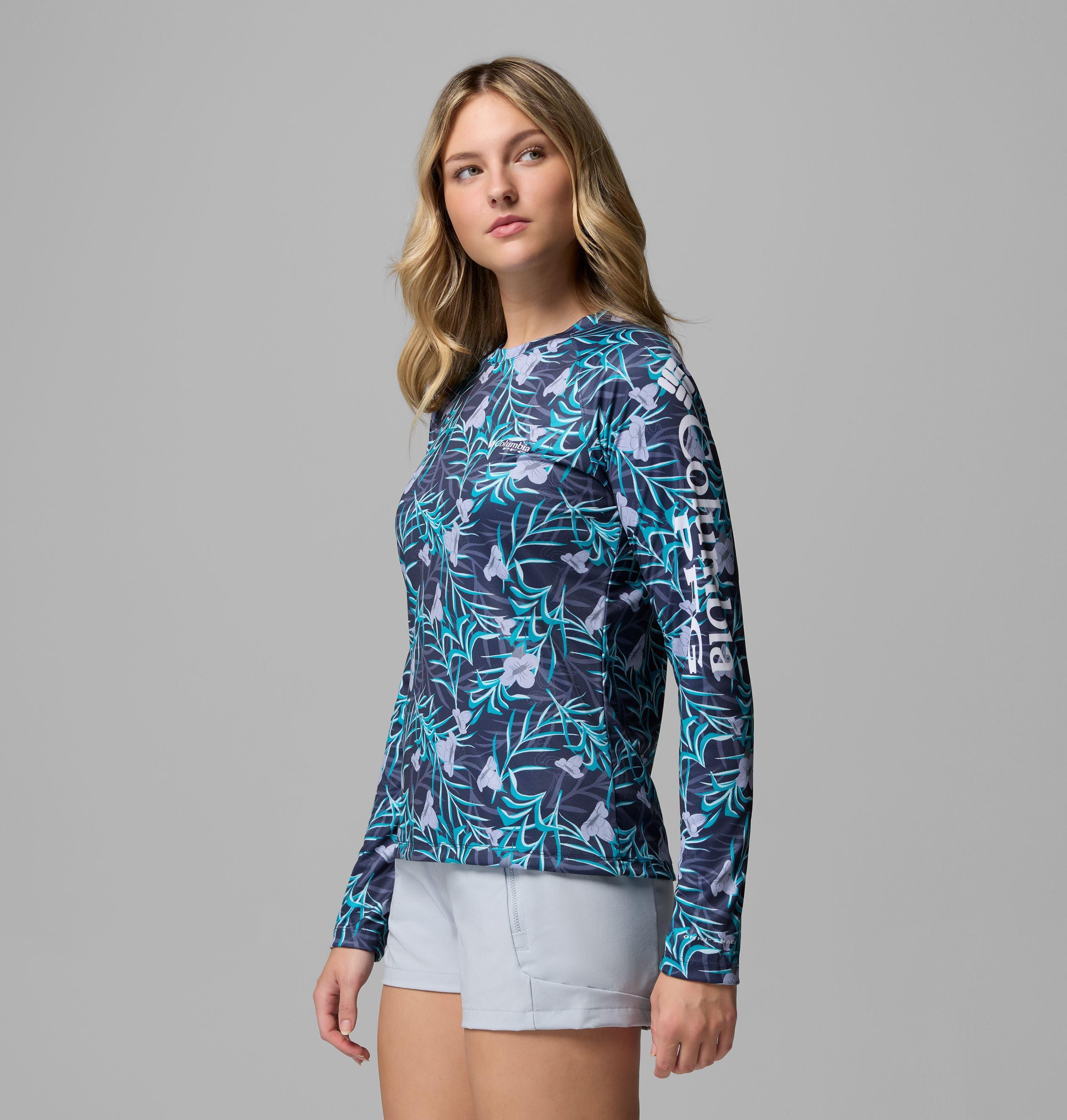 Women's PFG Super Tidal Tee Long Sleeve Shirt | 473 | L 4